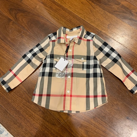 new burberry shirt
